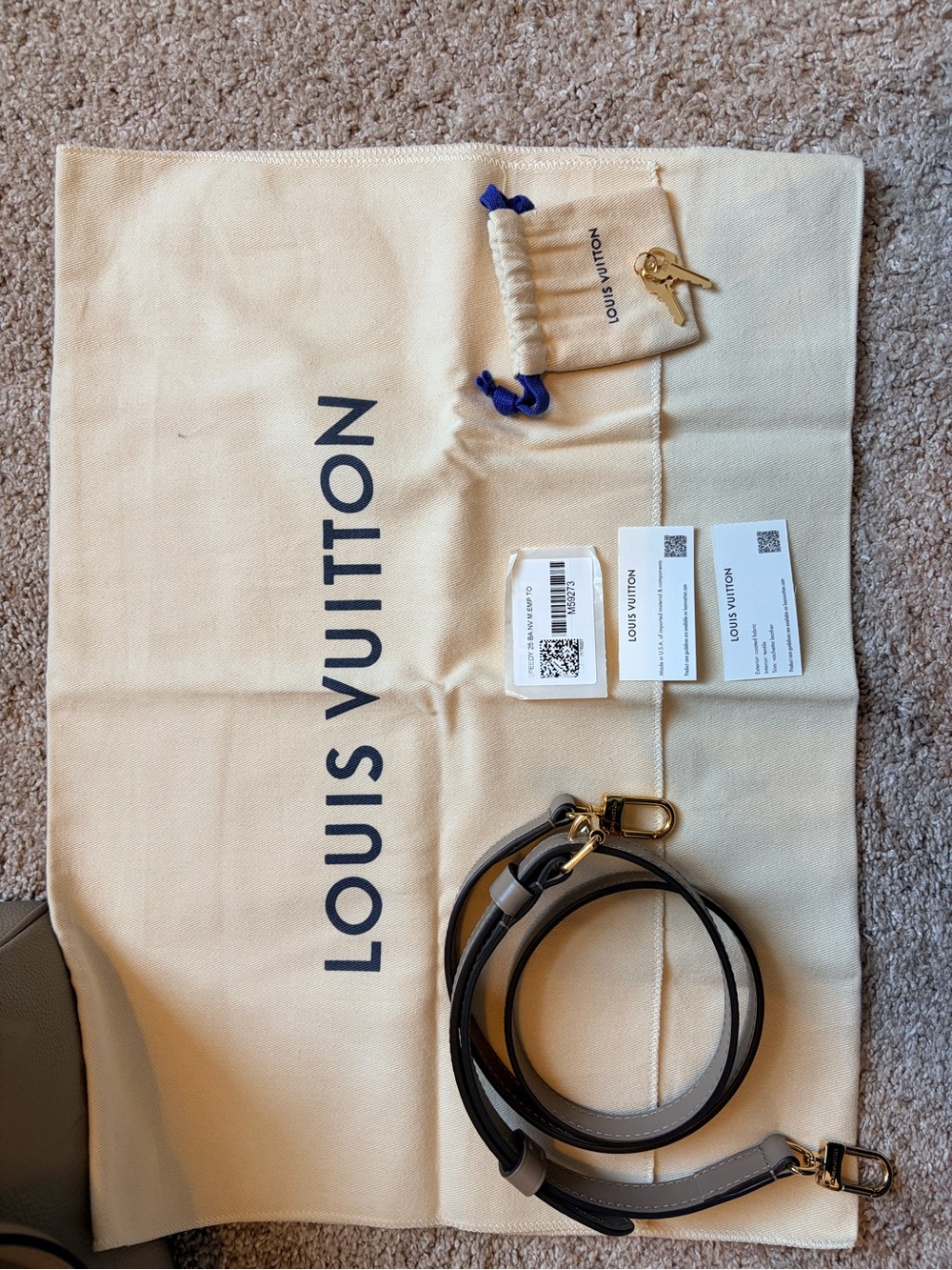 Louis Vuitton Monogram Empreinte Speedy Bandoulière 25 - Picture 13 of 14